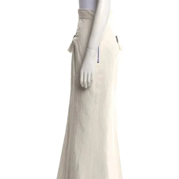 Maticevski  Linen Long Skirt  - AUS 8 - US 4 - Picture 6 of 11